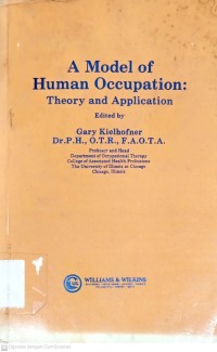 Image of A Model Of Human Occupation Theory And Application