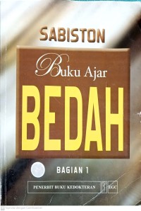 Image of Buku Ajar Bedah ( Essentials Of Surgery ) Bagian 1