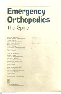 Image of Emergency Orthopedics The Spine