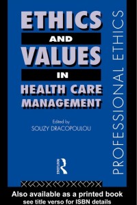Image of Ethics and Values in Health Care Management