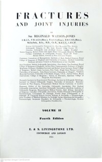 Image of Fractures And Joint Injuries Volume II