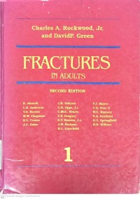 Image of Fractures In Adults Volume 1