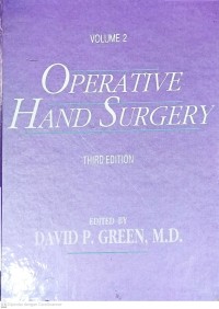 Image of Operative Hand Surgery Volume 2