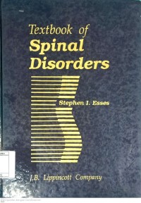 Image of Texbook Of Spinal Disorders